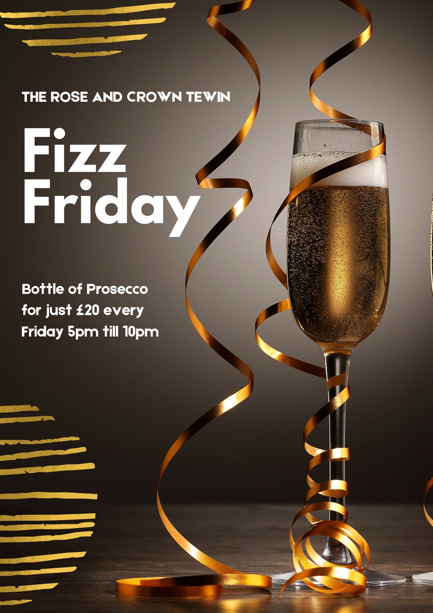 Fizz Friday at The Rose and Crown, Tewin